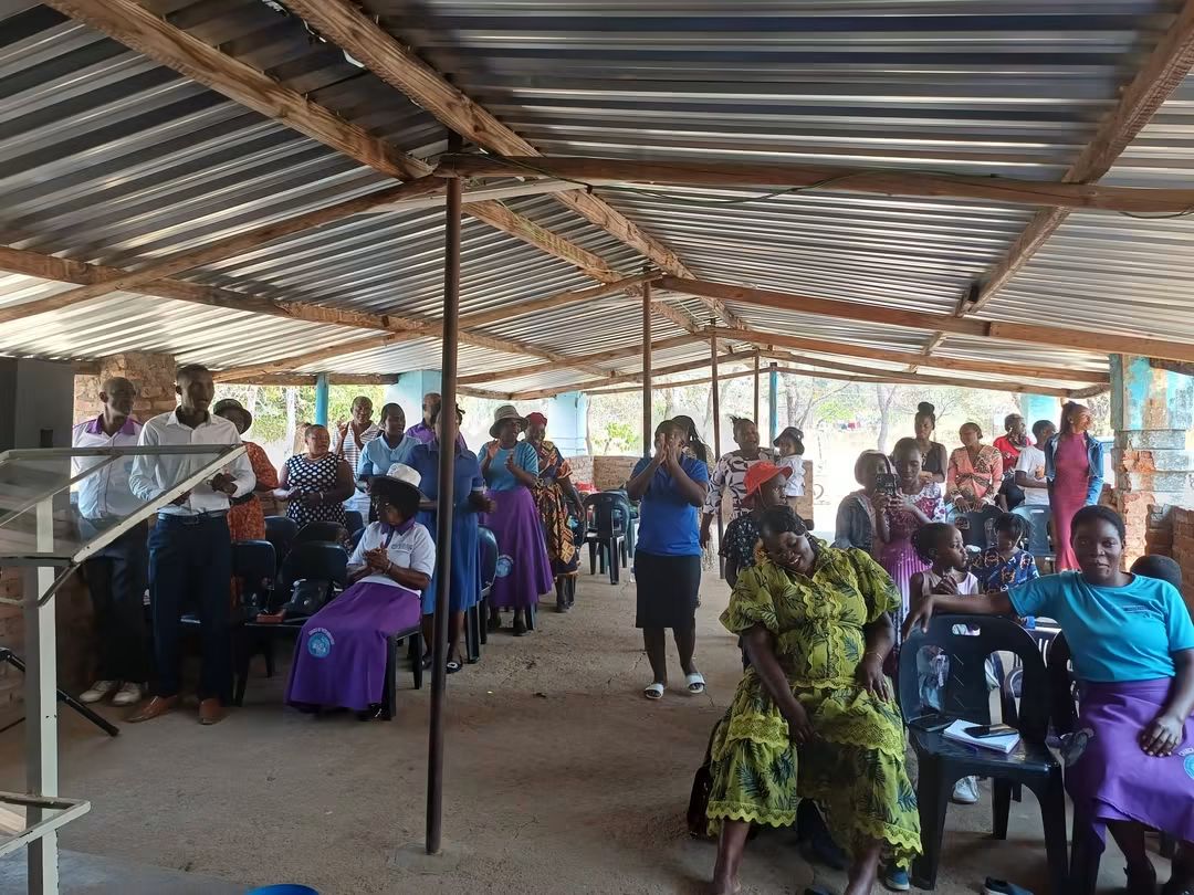 CFM congregation gathered together for worship